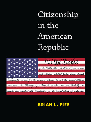 cover image of Citizenship in the American Republic